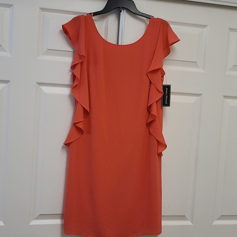Jessica Howard , size 10 , orange
